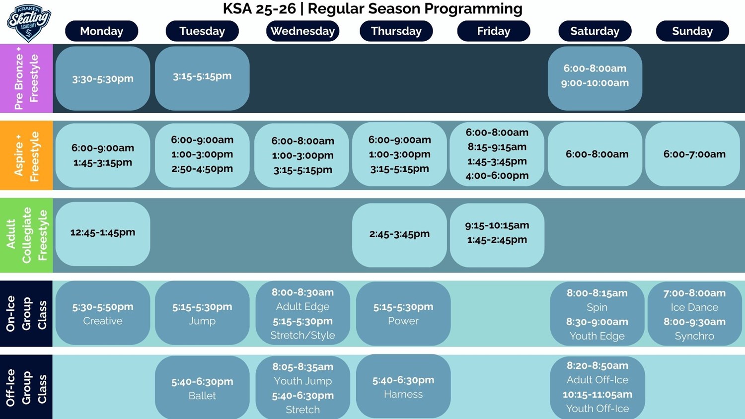 25 26 Regular Season Club Programming (1)