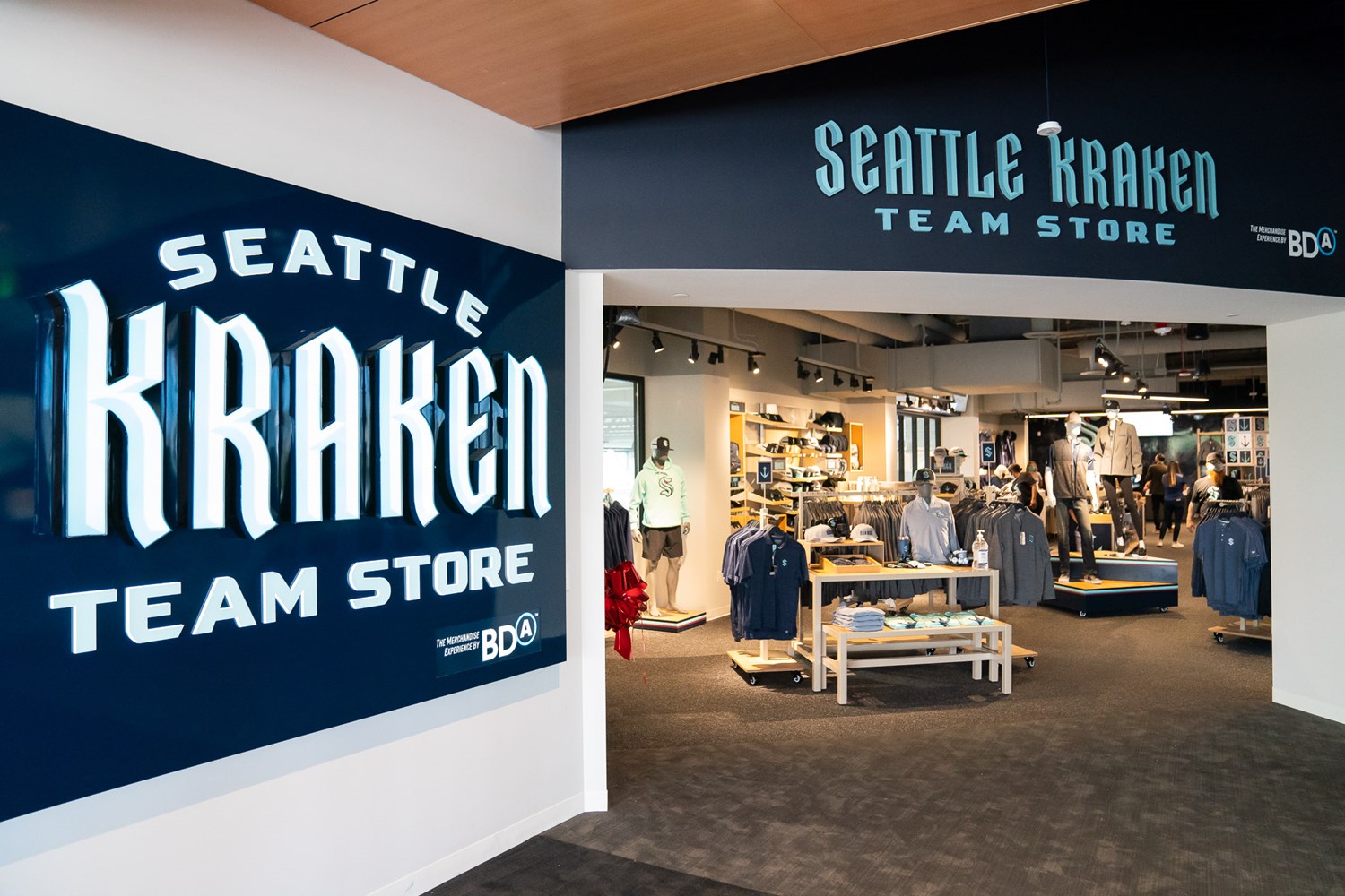 Entrance to Kraken Team Store