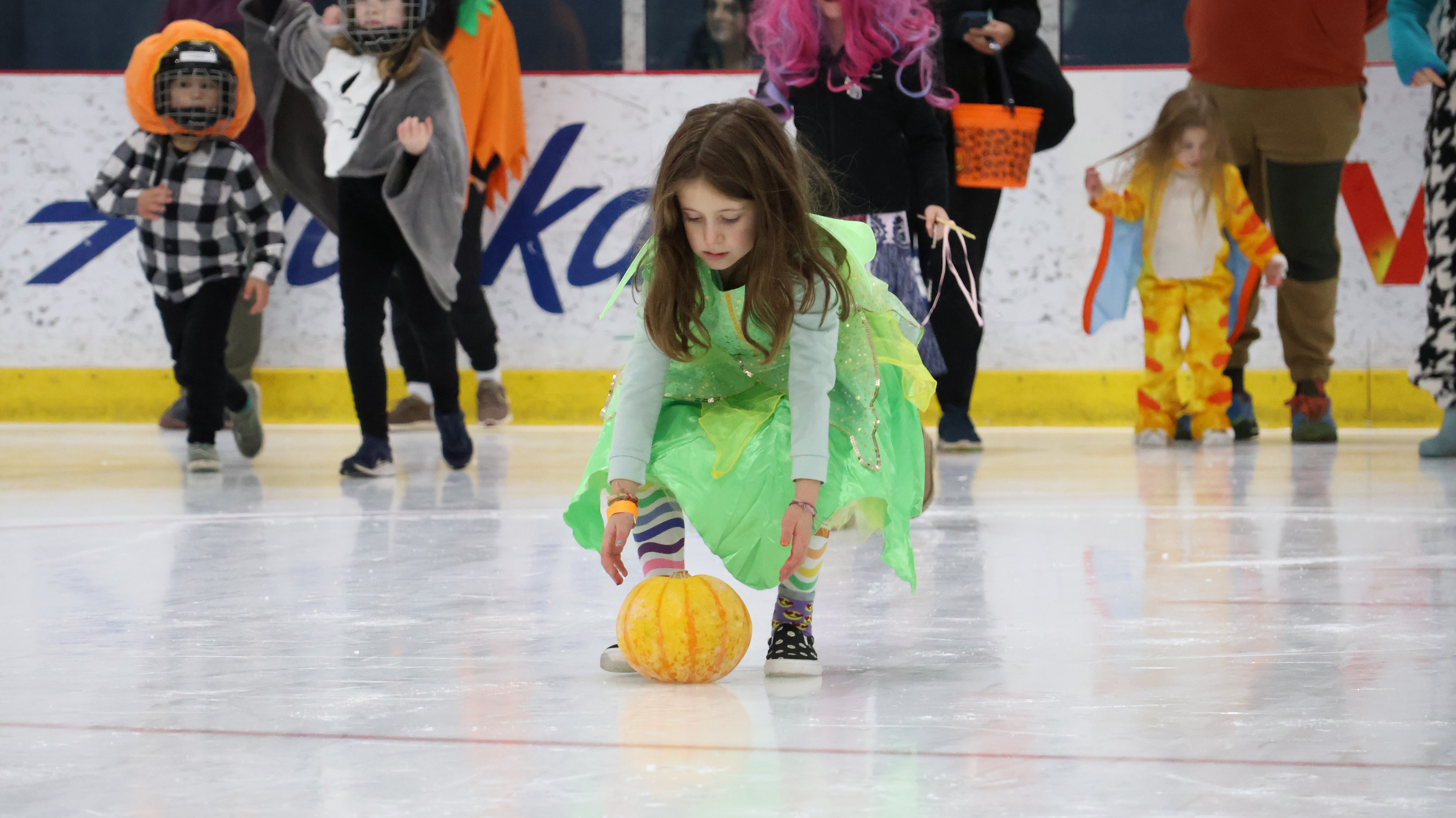 Halloween Skate & Pumpkin Curling