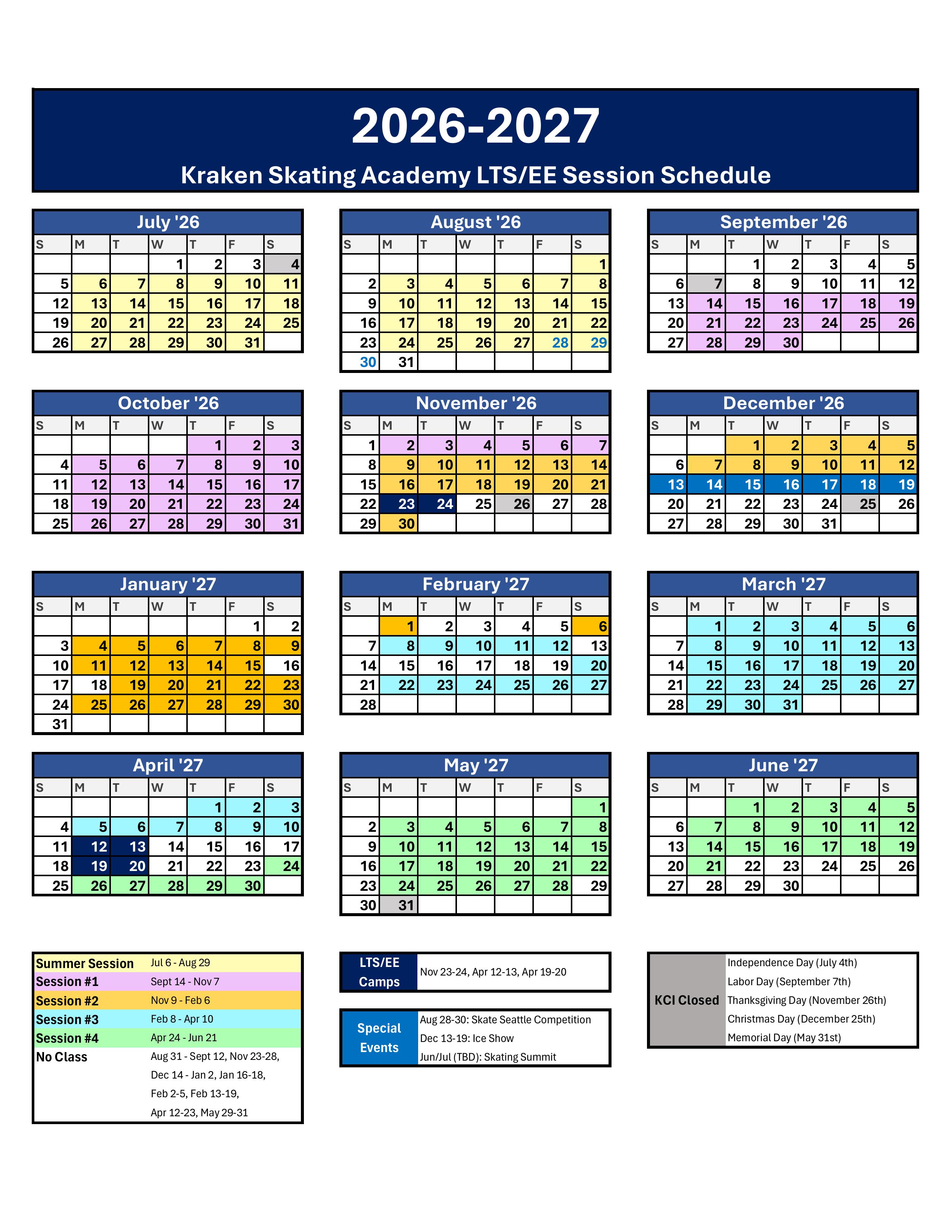 KSA LTS EE Calendar 26 27