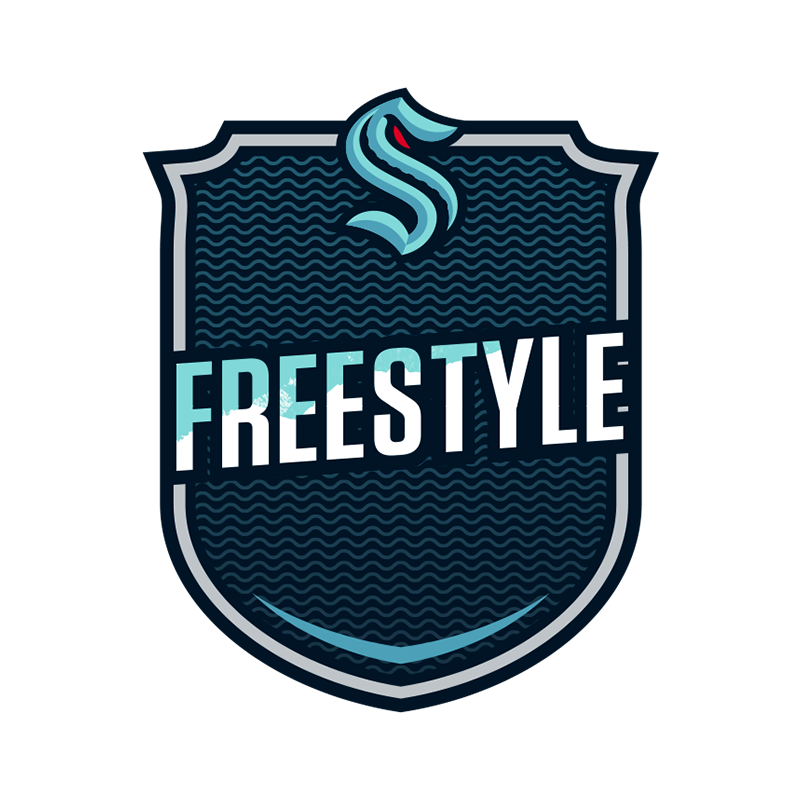 Skating freestyle badge